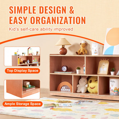 IVY-VVR-004 - 5-Compartment Kids' Organizer Cabinet for Toys & Books