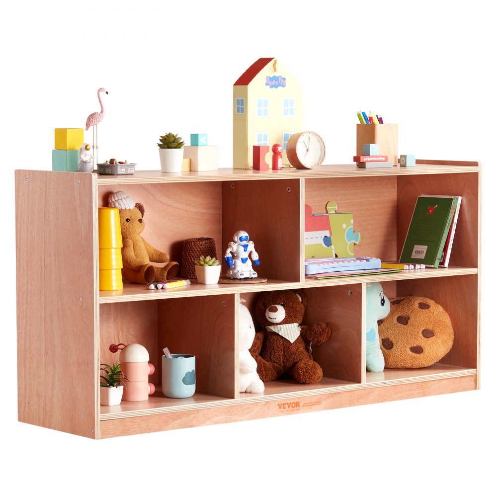 IVY-VVR-004 - 5-Compartment Kids' Organizer Cabinet for Toys & Books