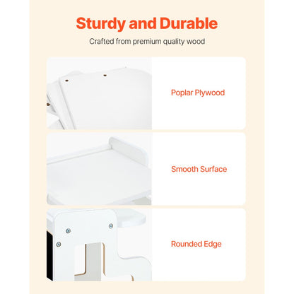 SYD02 - Adjustable Montessori Weaning Set with Chalkboard Surface, 3 Heights