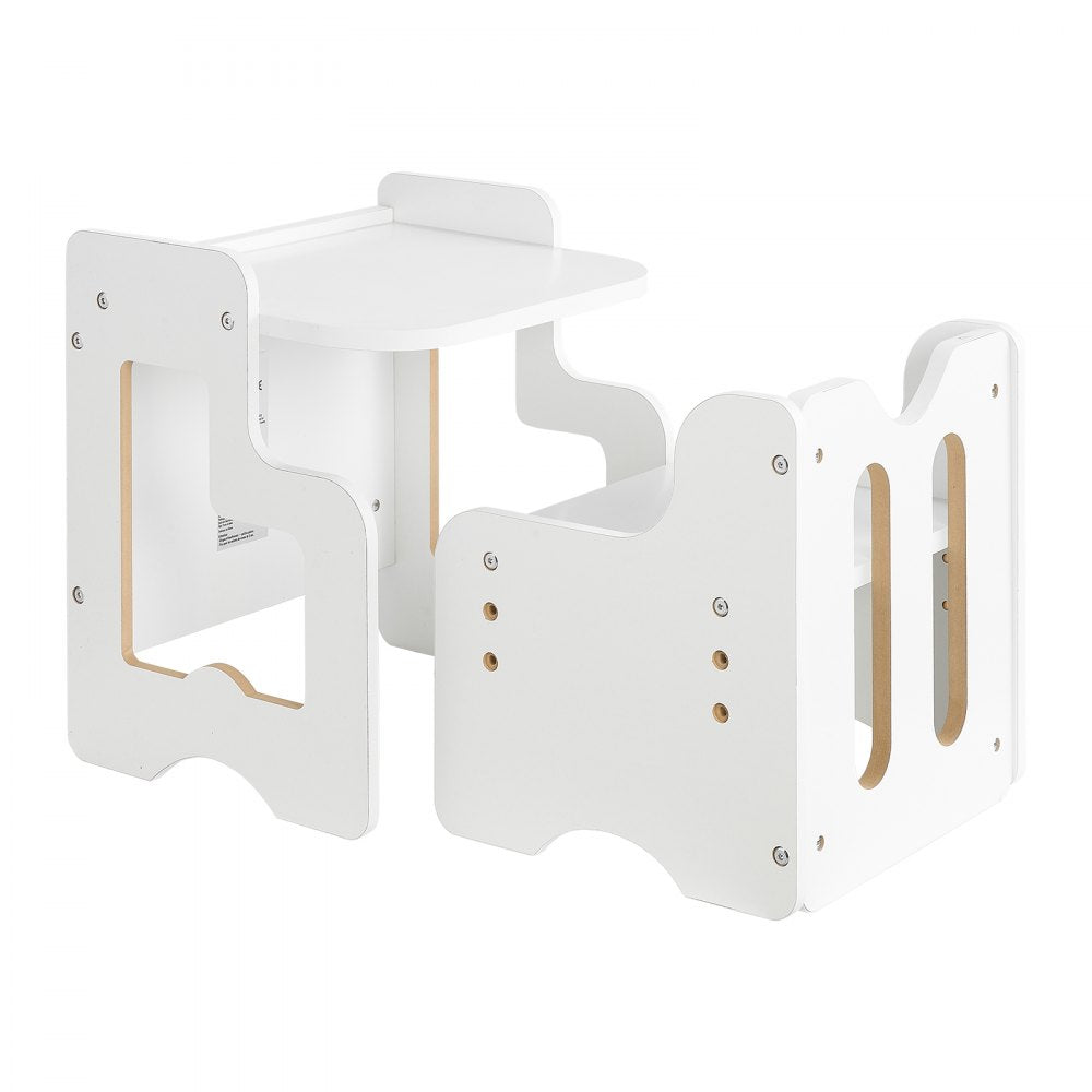 SYD02 - Adjustable Montessori Weaning Set with Chalkboard Surface, 3 Heights