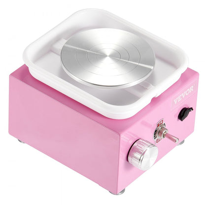 LSMNSP-515 - Compact Mini Pottery Wheel with 0-320 RPM Speed and Tools