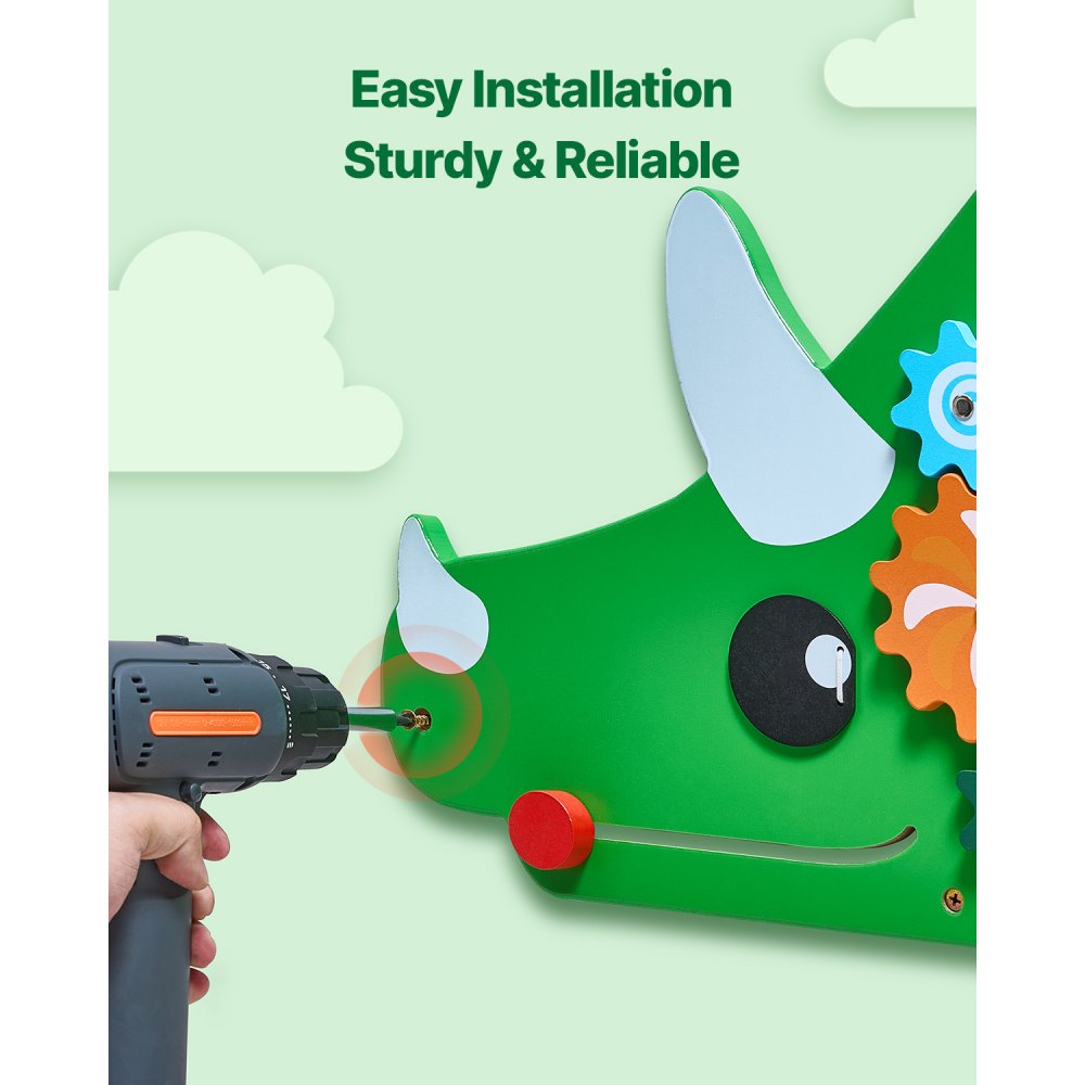 QG202409349 - Interactive Dinosaur Wall Panel for Ages 3-12