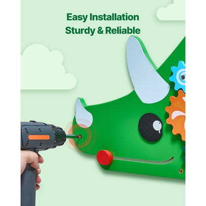 QG202409349 - Interactive Dinosaur Wall Panel for Ages 3-12