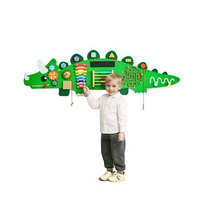 QG202409349 - Interactive Dinosaur Wall Panel for Ages 3-12