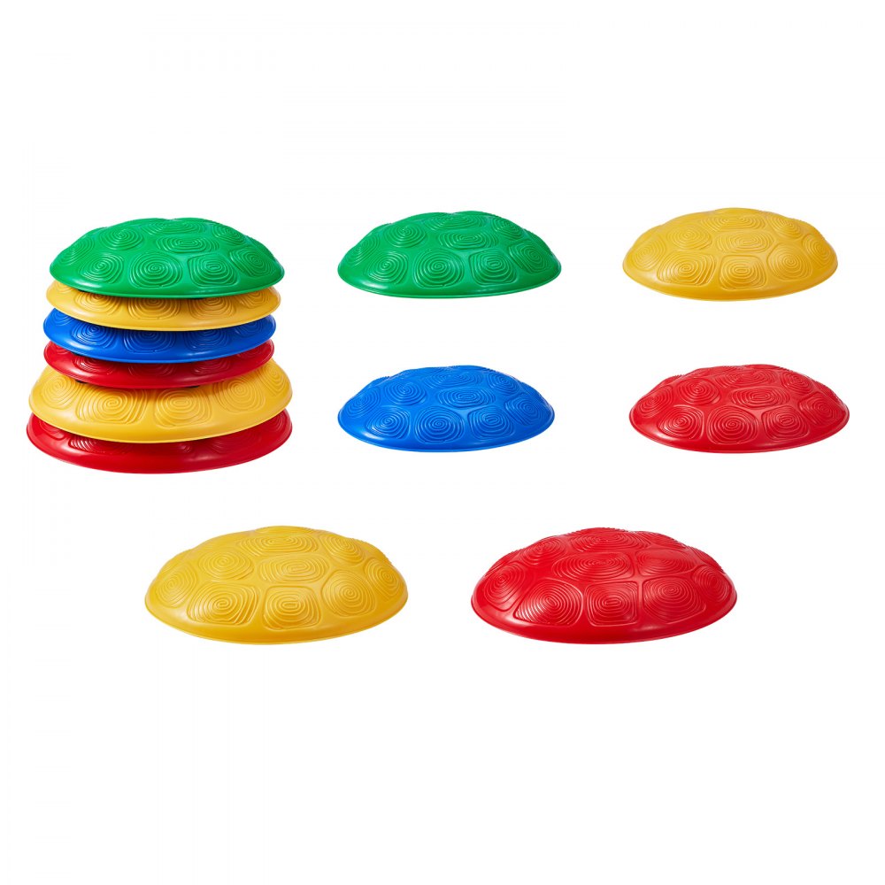 LY-2427 - Colorful Kids Balance Stones Set with Games and Portable Storage