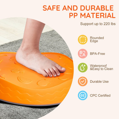 LY-2440 - Colorful Kids' Balance Stones with Non-Slip Safety Features