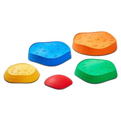LY-2440 - Colorful Kids' Balance Stones with Non-Slip Safety Features