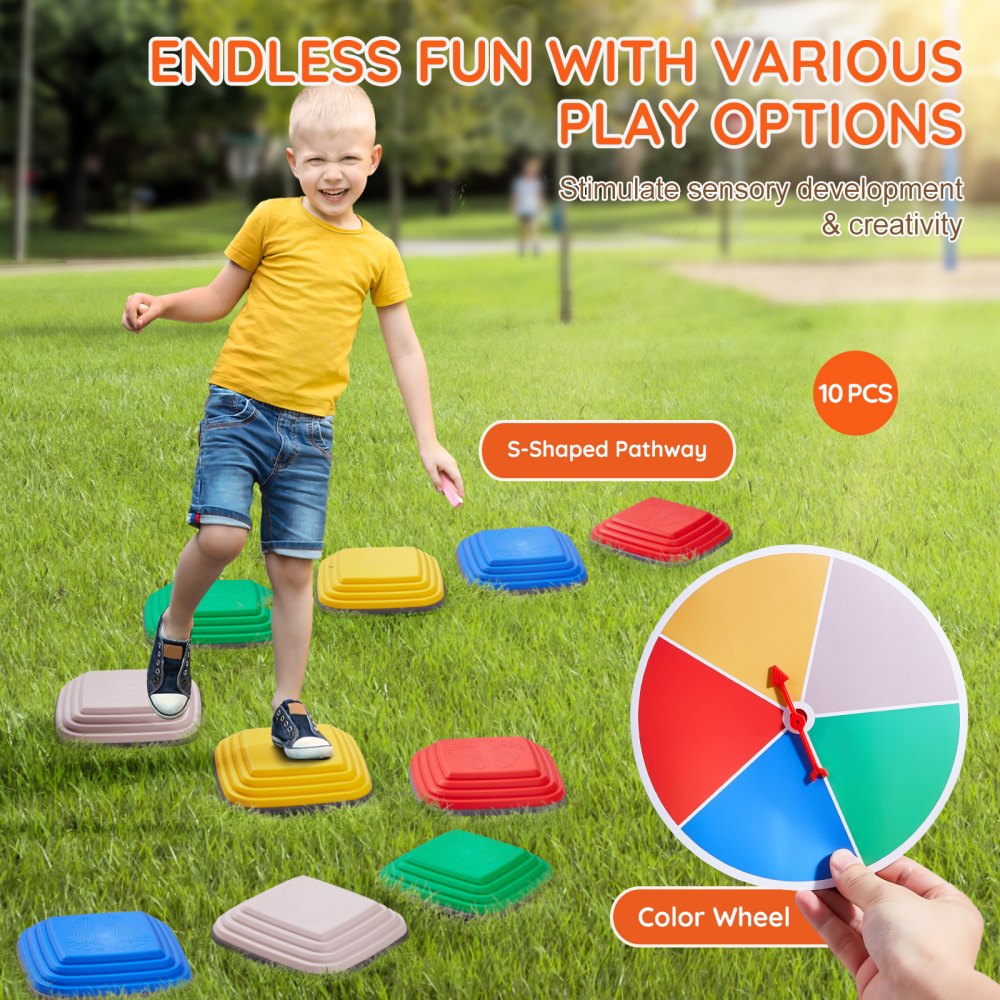 LY-0099A - Colorful Kids Stepping Stones for Balance & Fun Activities