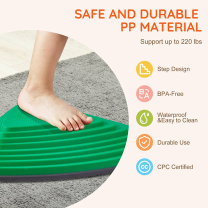 LY-26102 - Colorful Balance Stones for Kids - 12-Piece Set