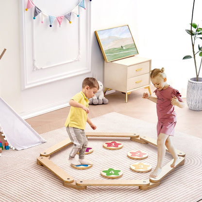sx20221008 - Creative Kids Balance Beam with Storage Bag for Indoor/Outdoor Play