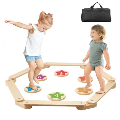 sx20221008 - Creative Kids Balance Beam with Storage Bag for Indoor/Outdoor Play