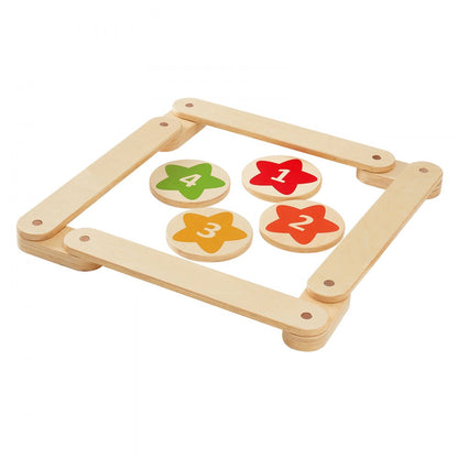 sx20221008 - Creative Kids Balance Beam with Storage Bag for Indoor/Outdoor Play
