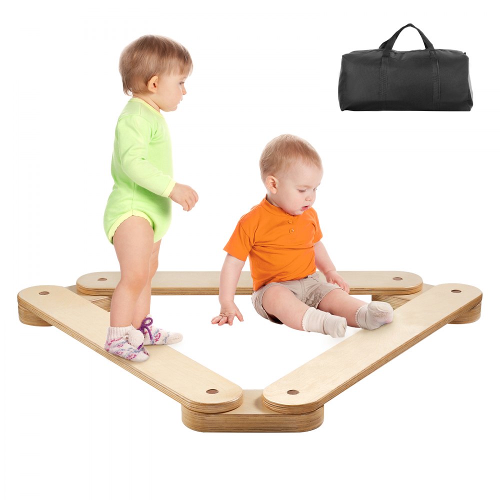 sx20221007 - Wooden Balance Beam Stepping Stones for Kids’ Playtime Fun