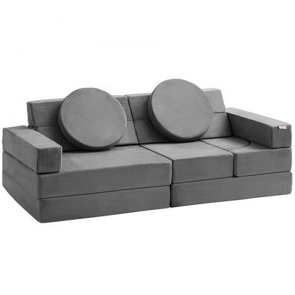 ETW001-11 - 15-Piece Kids Modular Couch for Imagination and Play