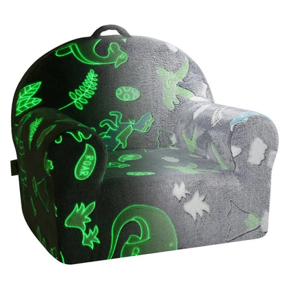 ETSF017 - Safe Glow-in-the-Dark Kids Sofa Chair with Removable Cover