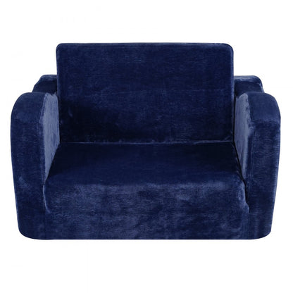 FL-XY-2 - Foldable Velvet Kids Sofa Chair for Relaxation and Play