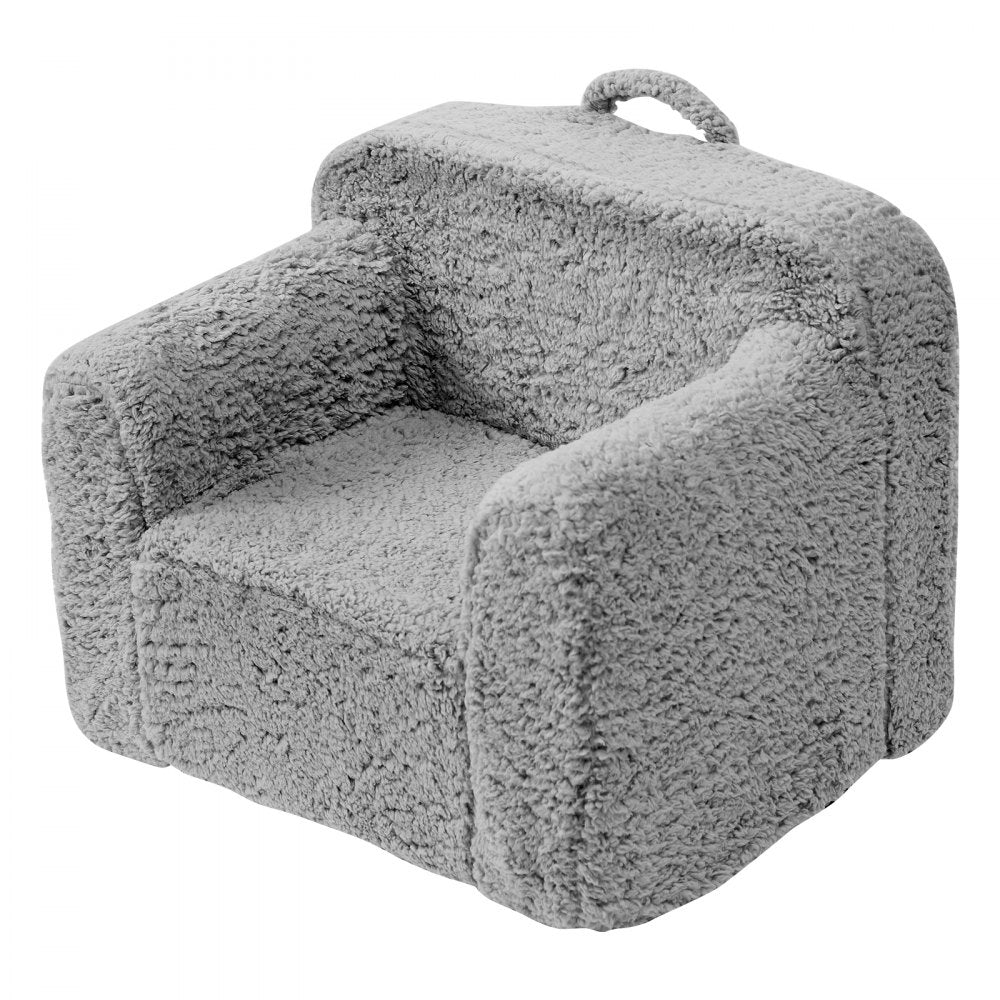 ETSF016-03 - Cozy Kids Armchair with Durable Sherpa Fabric & Safety Design