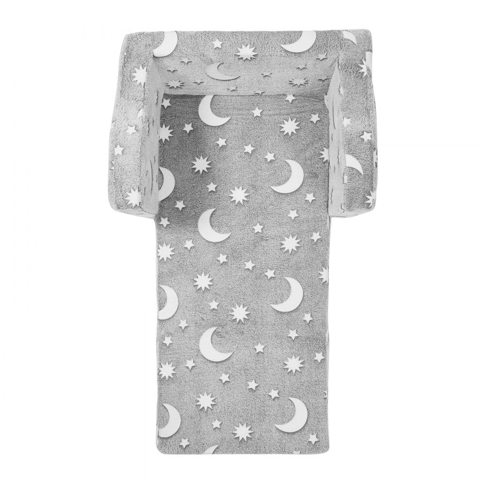 ETZDD-01 - Soft Sherpa Kids Sofa with Glow-in-the-Dark Features