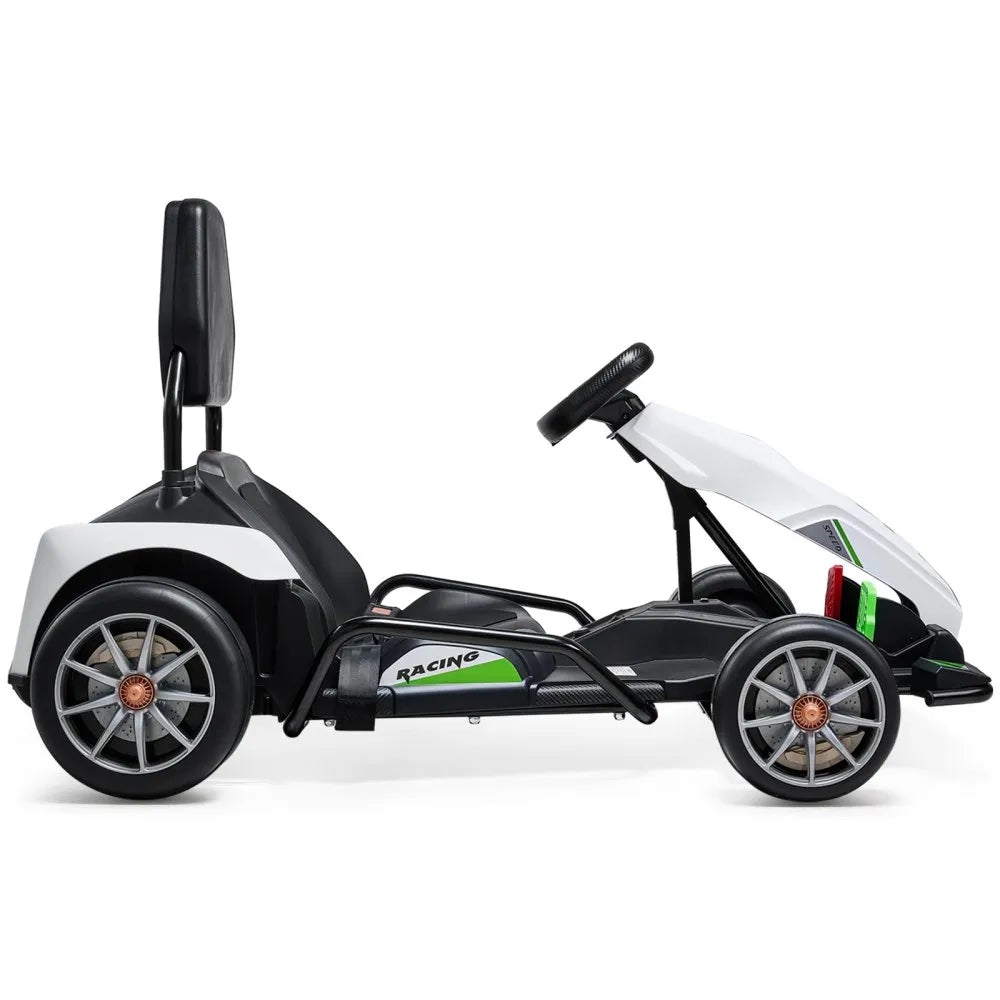 BDM-0933 - Safe 24V Electric Go Kart for Kids Up to 132 lbs