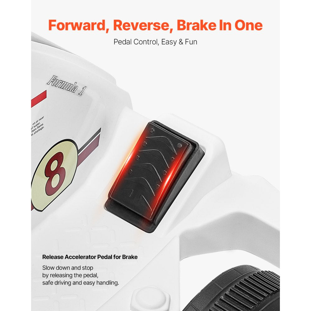 BDM-0951 - Safe 6V Electric Go Kart for Kids with Robust Frame