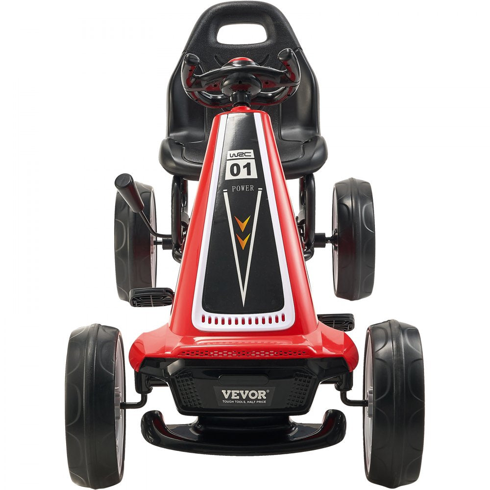 E03 - VEVOR Kids Go Kart with Adjustable Seat and Horn