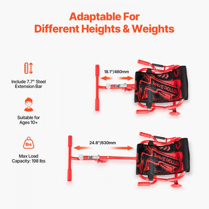 HD-6003SD - Adjustable Kids' Scooter 41.7"-49.4" with Durable Wheels
