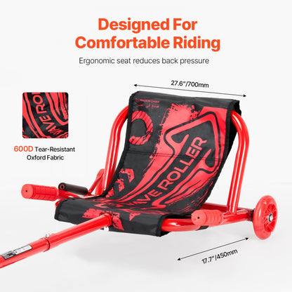 HD-6003SD - Adjustable Kids' Scooter 41.7"-49.4" with Durable Wheels