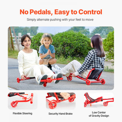HD-6003SD - Adjustable Kids' Scooter 41.7"-49.4" with Durable Wheels