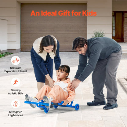 HD-6003S - Adjustable Wiggle Scooter 37.8-46.8" for Active Kids
