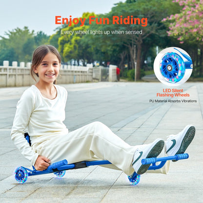 HD-6003SD - Adjustable Kids Ride-On Scooter with Steel Extension Bar