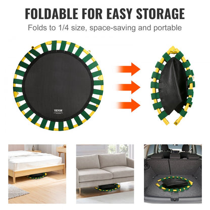 TX-B6232D-36 - Portable 3FT Kids Trampoline for Indoor & Outdoor Fun