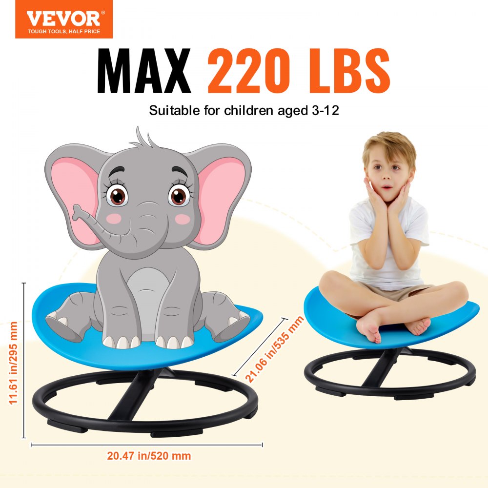 LY-8305 - 20.5in VEVOR Kids Swivel Chair for Balance & Coordination
