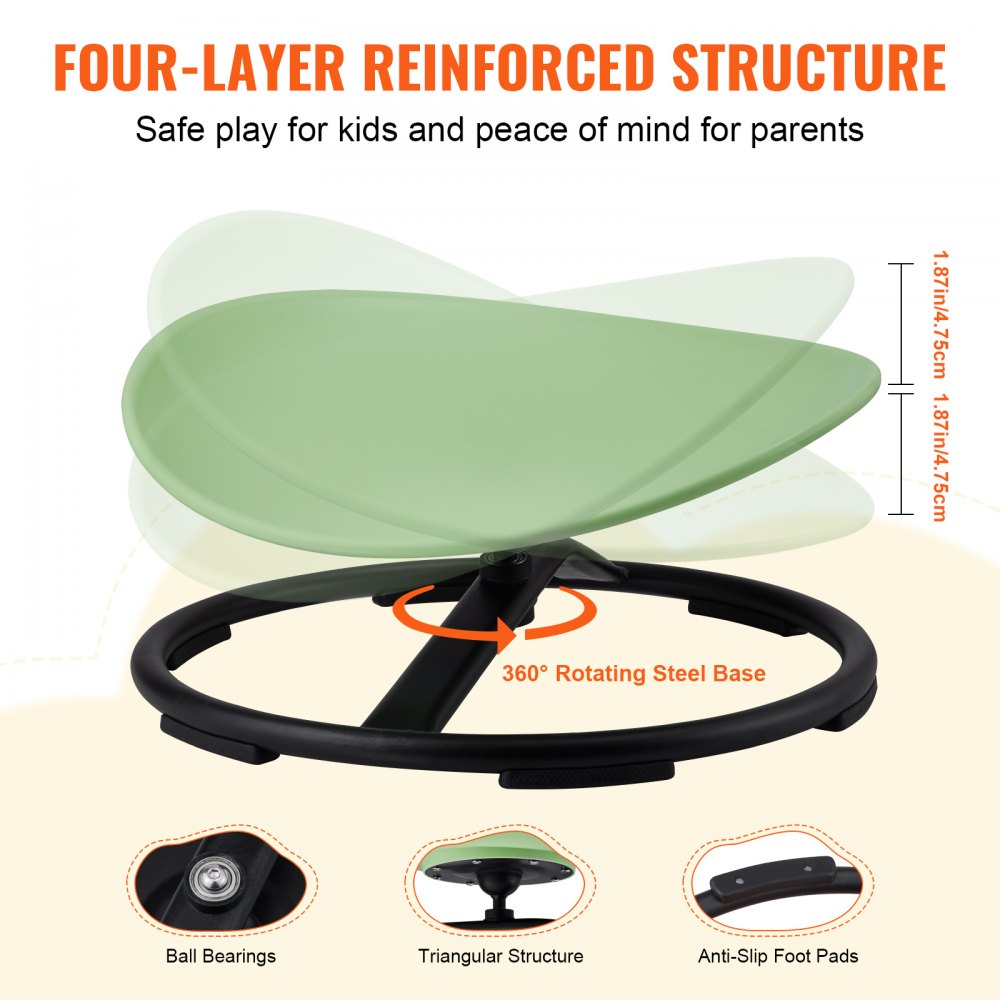 LY-8305 - 20.5" VEVOR Kids 360° Swivel Chair for Fun Play