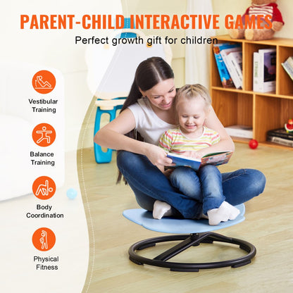 LY-8303 - Eco-Friendly 360° Kids Swivel Chair - 20.5" Base, 220 lbs Capacity