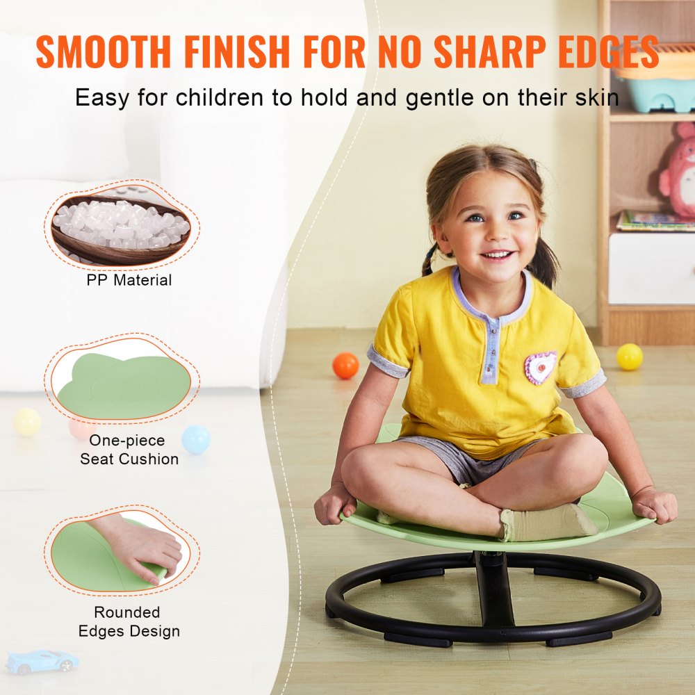 LY-8303 - VEVOR Kids Swivel Chair, 20.5" Base, Comfort & Safety Features