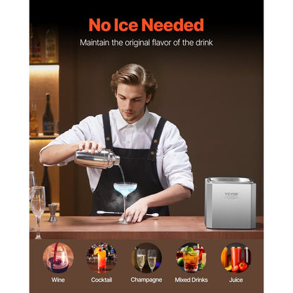 FY-05 - Rapid-Dry Ice Glass Froster for Quick Beverage Chilling