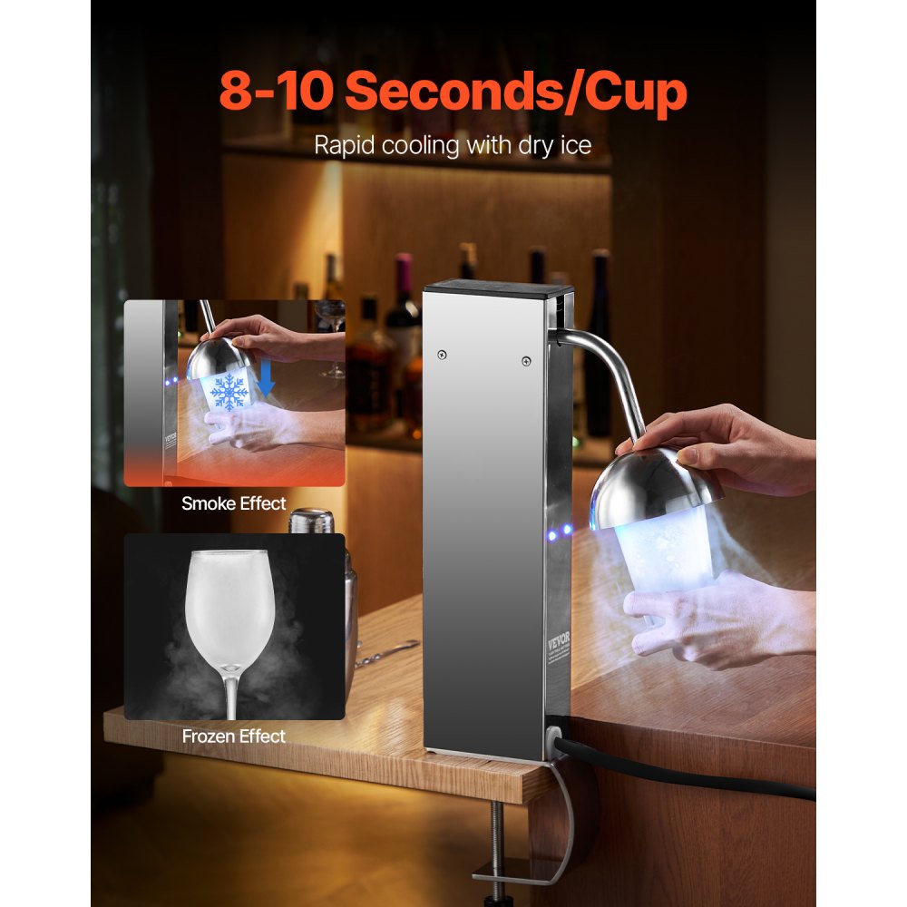 FY-04 - Rapid CO2 Glass Froster for Quick Chilling Without Dilution