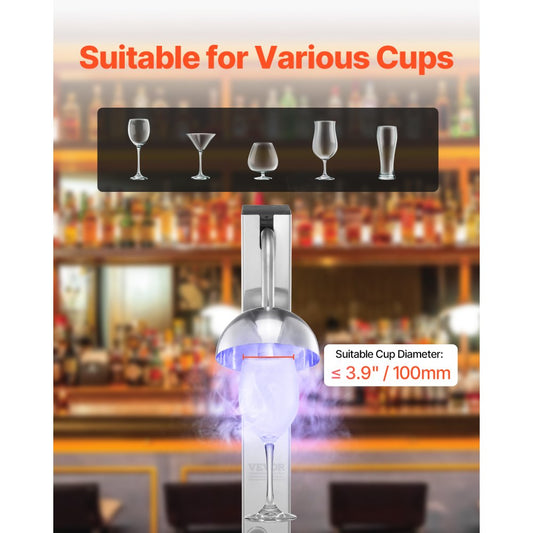 FY-04 - Rapid CO2 Glass Froster for Quick Chilling Without Dilution