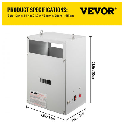 W4B 4 Burner-NG - 12540 BTU Rust-Proof CO2 Generator with Safety Features