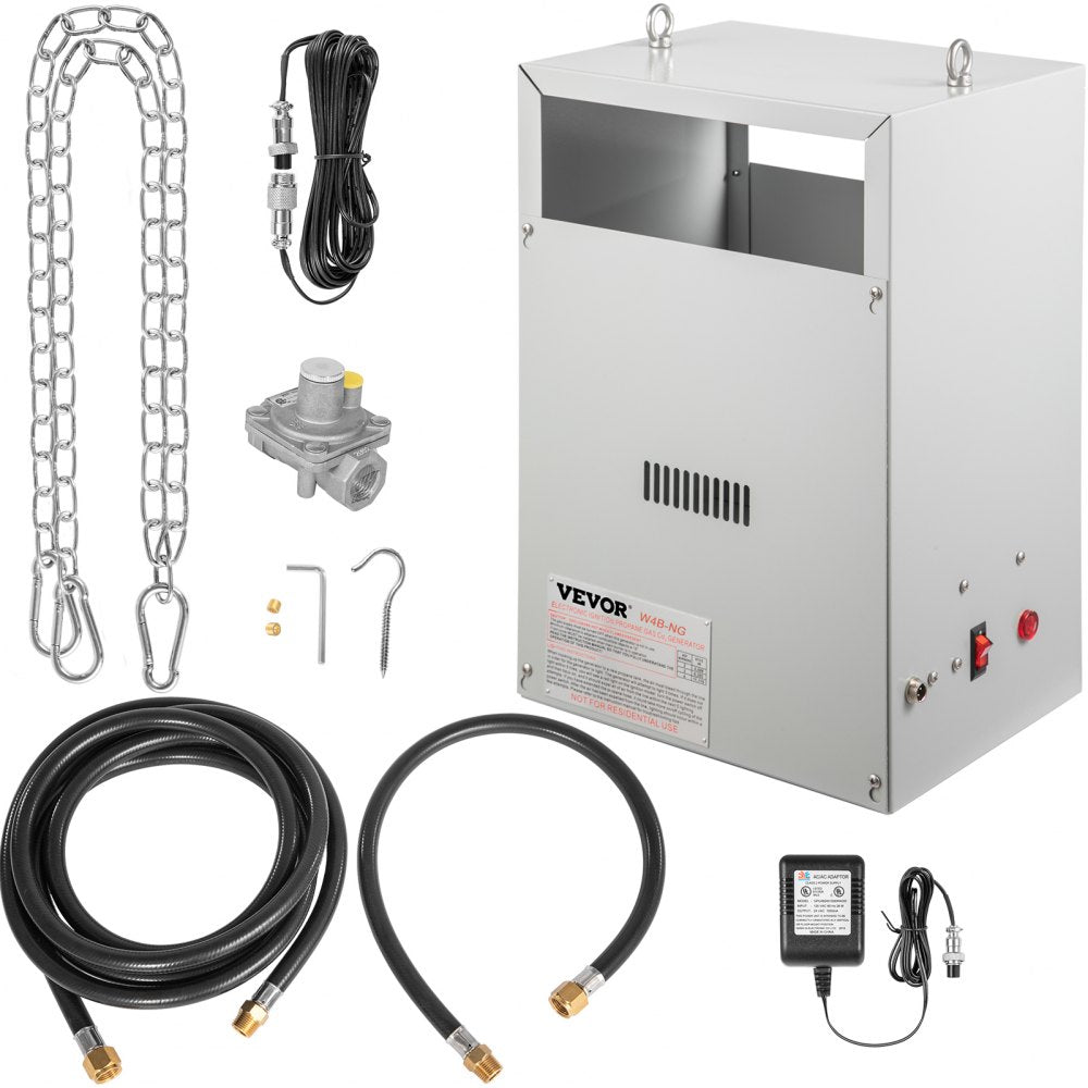 W4B 4 Burner-NG - 12540 BTU Rust-Proof CO2 Generator with Safety Features