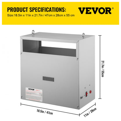 W8B 8 Burner-LP - 8 Burner CO2 Generator for Greenhouse Efficiency