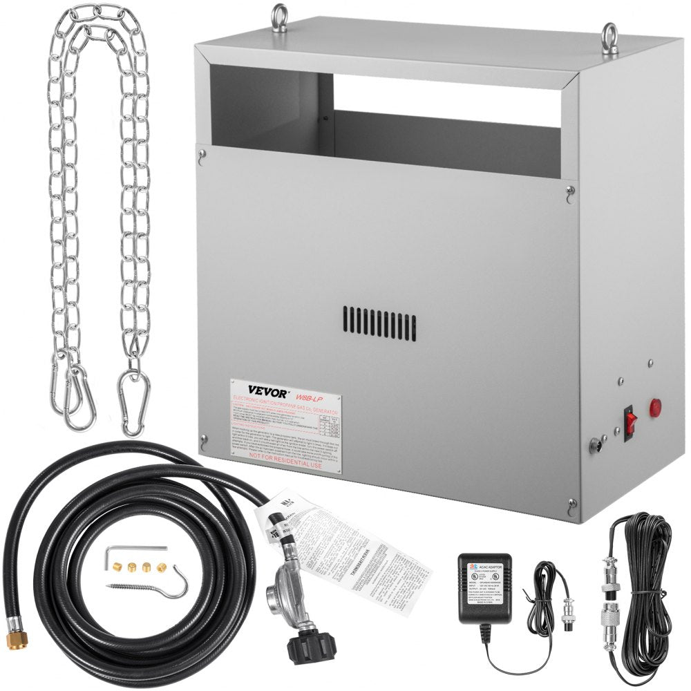 W8B 8 Burner-LP - 8 Burner CO2 Generator for Greenhouse Efficiency