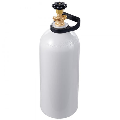 RY-175-3000-H-01 - 10 lbs Aluminum CO2 Tank with CGA320 Valve, DOT Approved