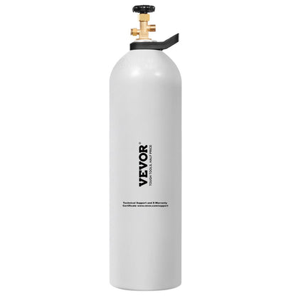 RY-175-3000-H-01 - 15 lbs Aluminum CO2 Tank with CGA320 Valve, DOT Approved