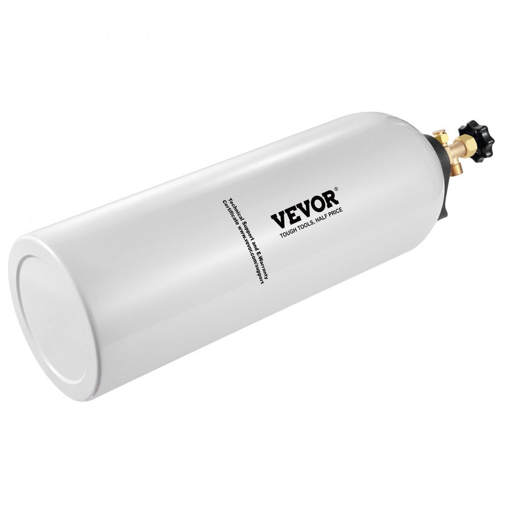RY-203-3000-H-01 - 20 lbs Durable Aluminum CO2 Tank with Siphon Tube