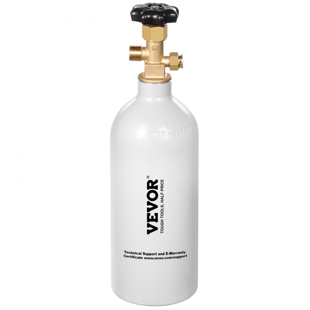 RY-111-3000-H-01 - Lightweight 2.5 lbs Aluminum CO2 Tank with CGA320 Valve