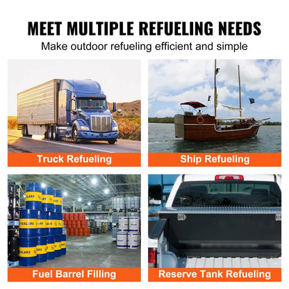 EX56-12 - 12V DC Fuel Transfer Pump, 20 GPM, Aluminum Casing