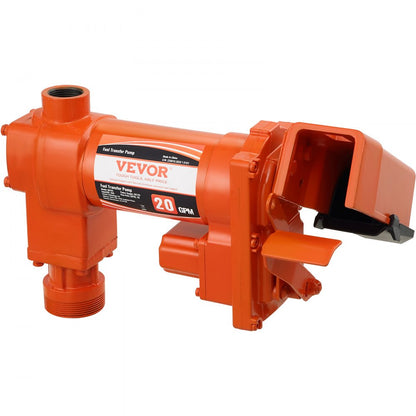 EX56-12 - 12V DC Fuel Transfer Pump, 20 GPM, Aluminum Casing