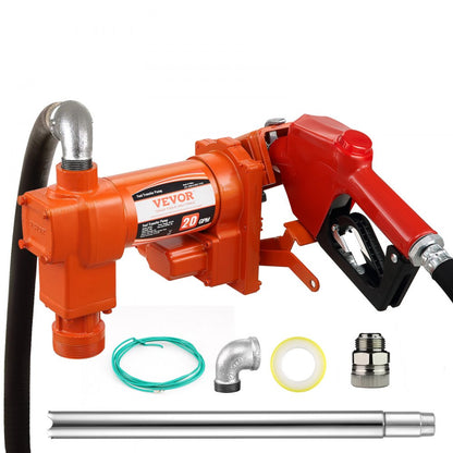 EX56A-12 - 12V Fuel Transfer Pump, 20 GPM, 3000 RPM Efficiency