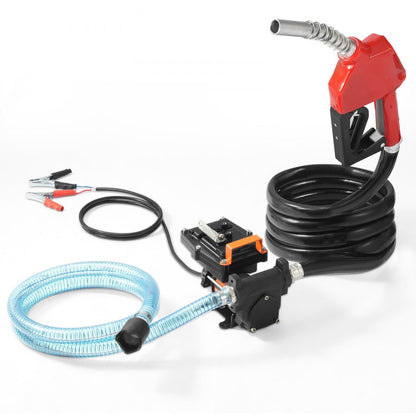 DCEX60A - High Flow 15 GPM Fuel Transfer Pump with 13-Foot Hose